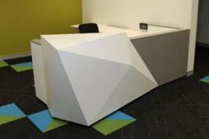 Corian Is A Stylish Alternative For Your Office Reception Desks